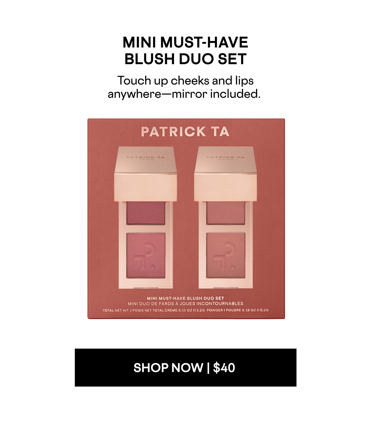 Mini Must-Have Blush Duo Set