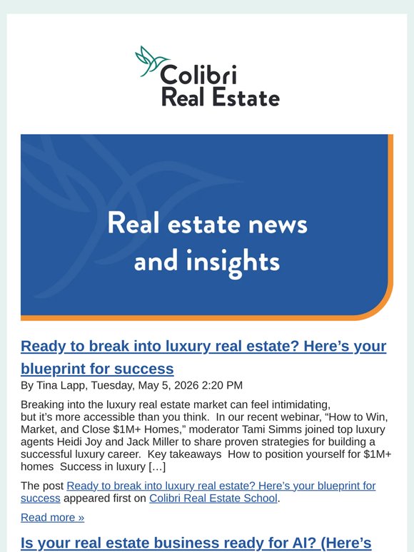 Ready to break into luxury real estate? Here’s your blueprint for success