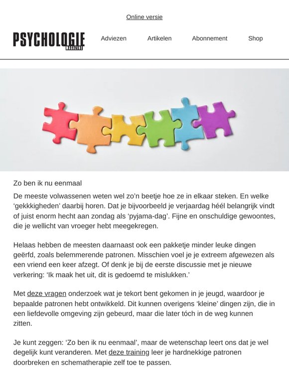 Wat kwam je tekort in je jeugd? 5 vragen over vroeger om dat te onderzoeken