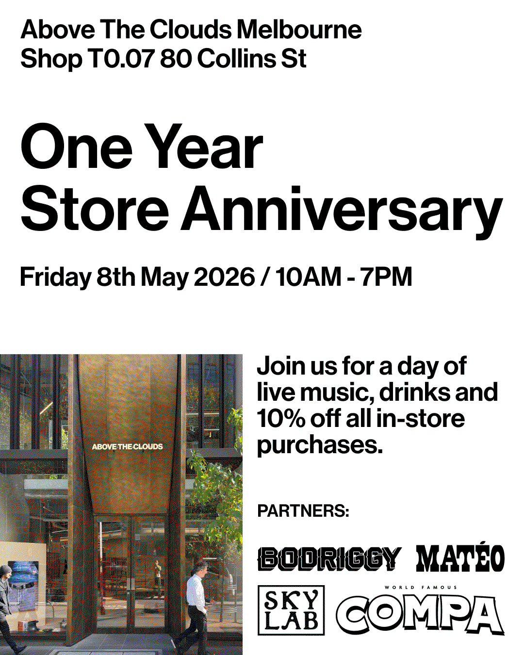 ATC MELBOURNE; 1 YEAR ANNIVERSARY