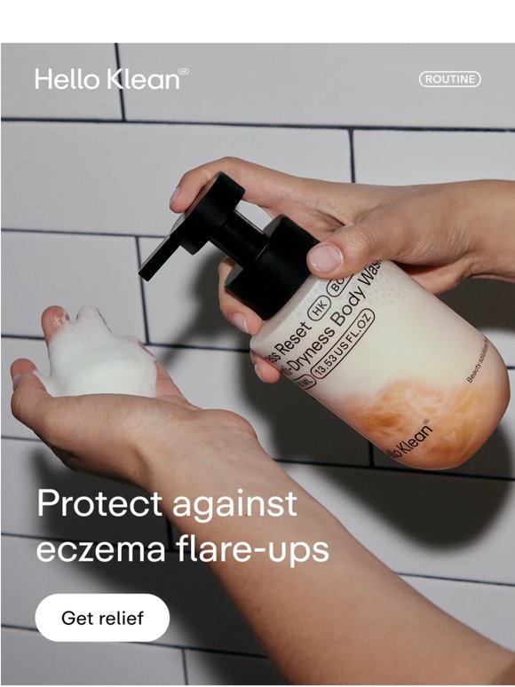 Protect against eczema flare-ups