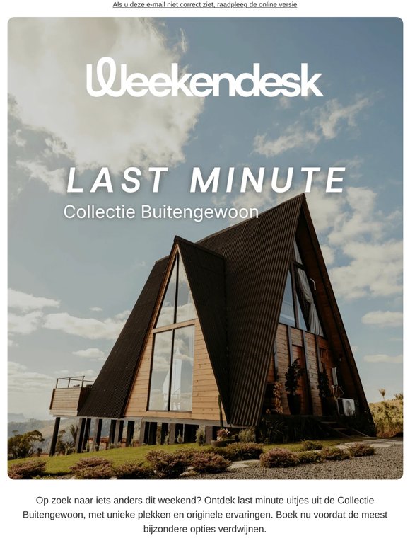 LAST MINUTE Collectie Buitengewoon