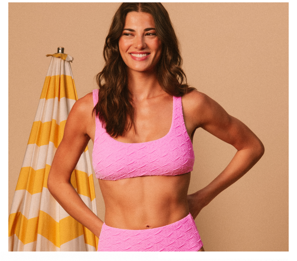 The Devon Bikini Top in Frosting [SHOP NOW]