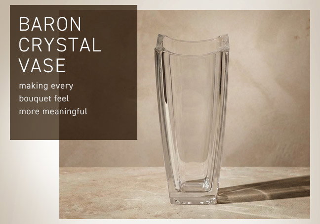 Shop Baron Crystal Vase