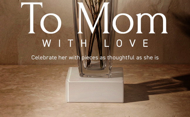 Celebrate Mom with pieces as thoughtful as she is