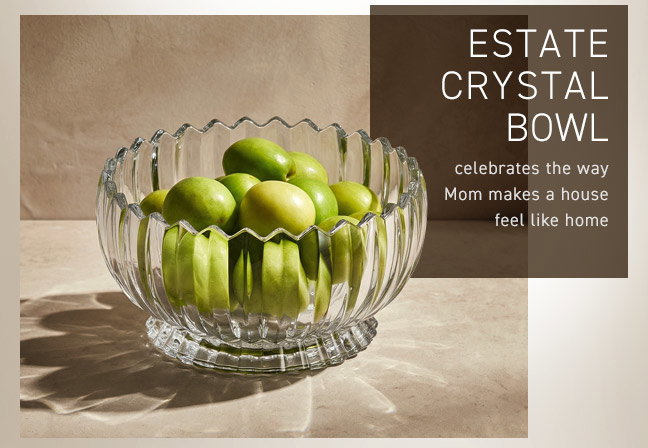 Shop Estate Crystal Bowl