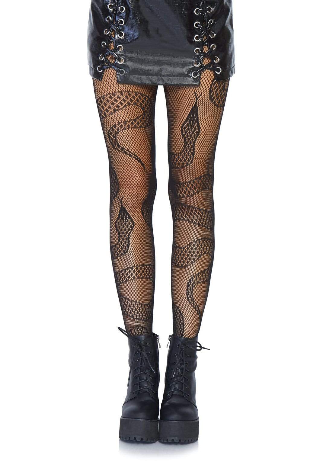 Image of Snake Net Tights