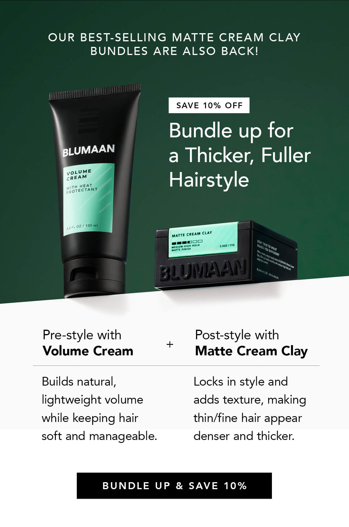 Bundle up for a Thicker, Fuller Hairstyle