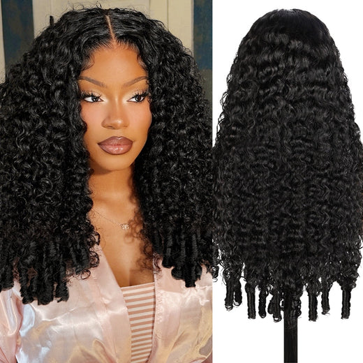 30 40 Inch Burmese Curly Glueless Hair Wigs 4x4 5x5 HD Lace Closure Wig with Spiral Ends Pre Everything Ready to Wear Human Hair Wigs