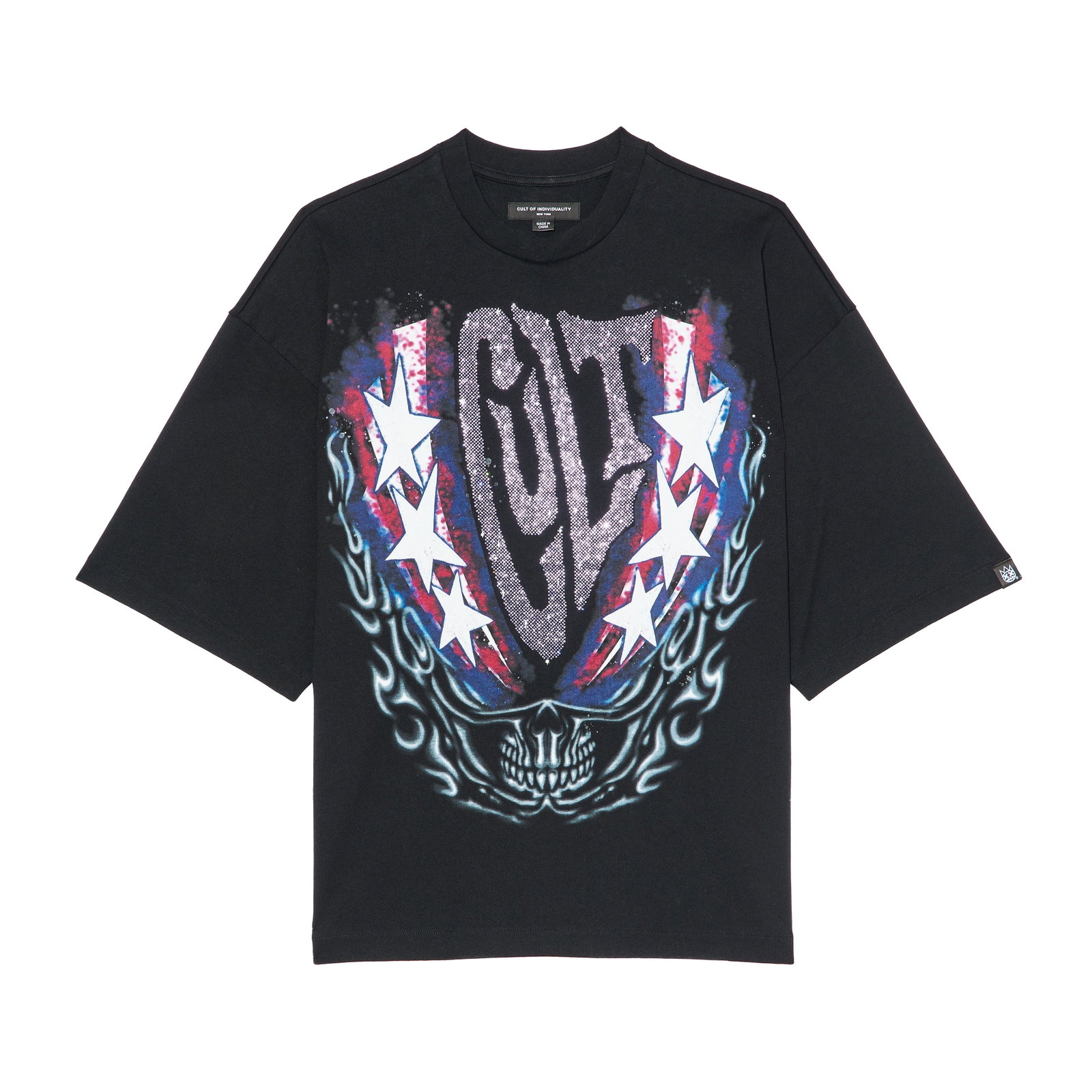 Image of Cult's Oversized Short Sleeve Crew Neck Tee 