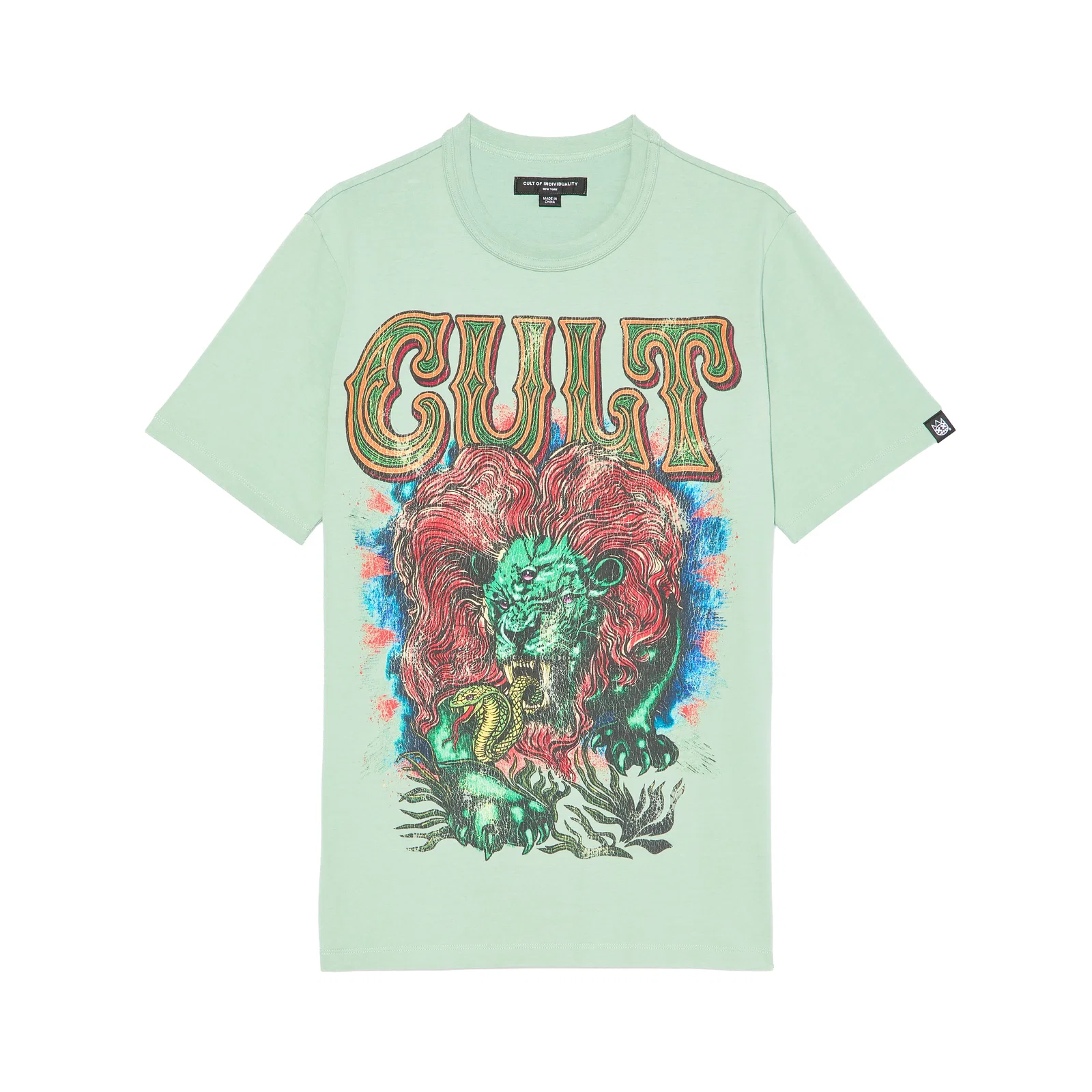 Image of Cult's Heavyweight Short Sleeve Crew Neck Tee 