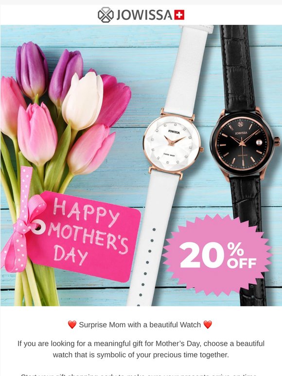 Last Chance for the Perfect Mothers Day Gift - 20% Off ❤
