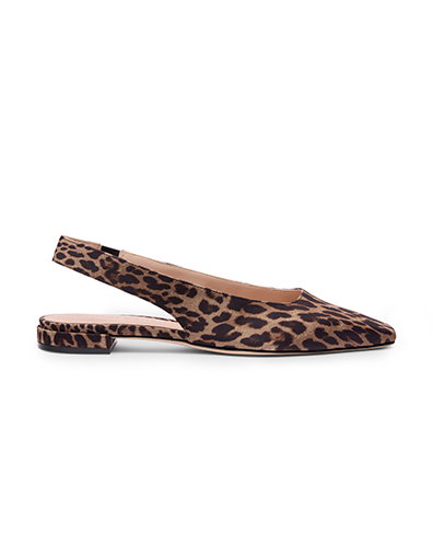 Stassi Slingback Flat in Cheetah