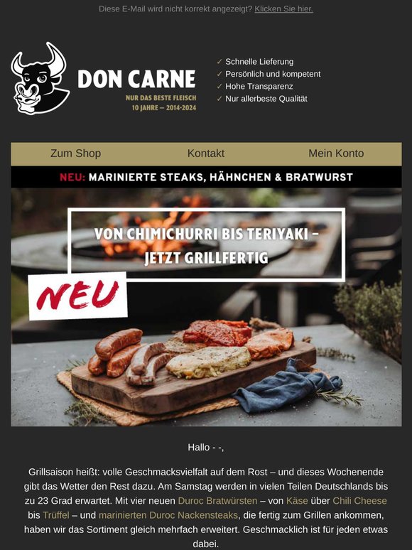 Neuheiten für den Grill 🔥