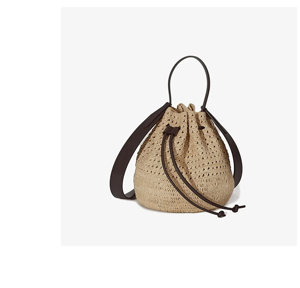 cami bag - nat/brn