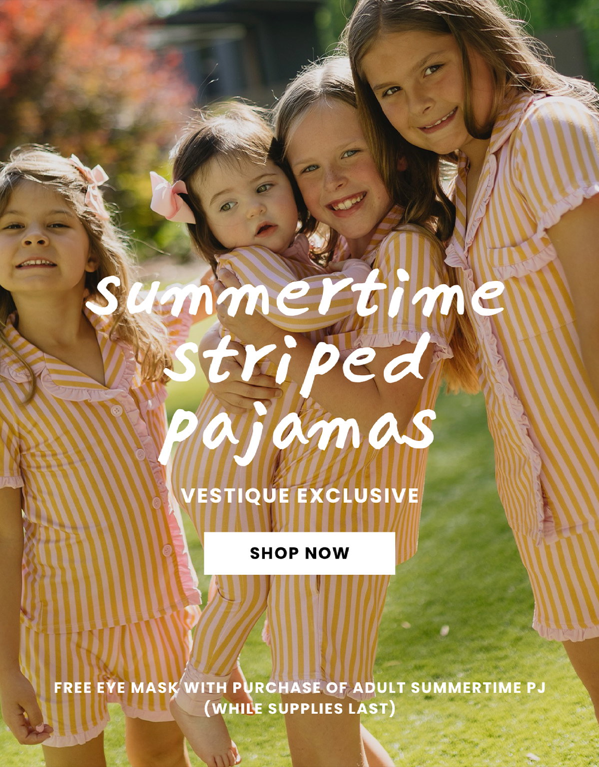 Shop Summertime Striped Pajamas
