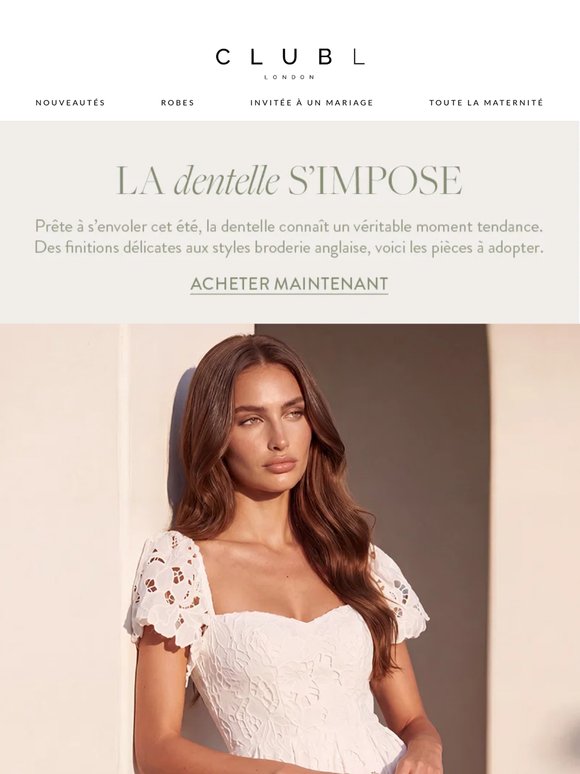 Voici la dentelle d’aujourd’hui