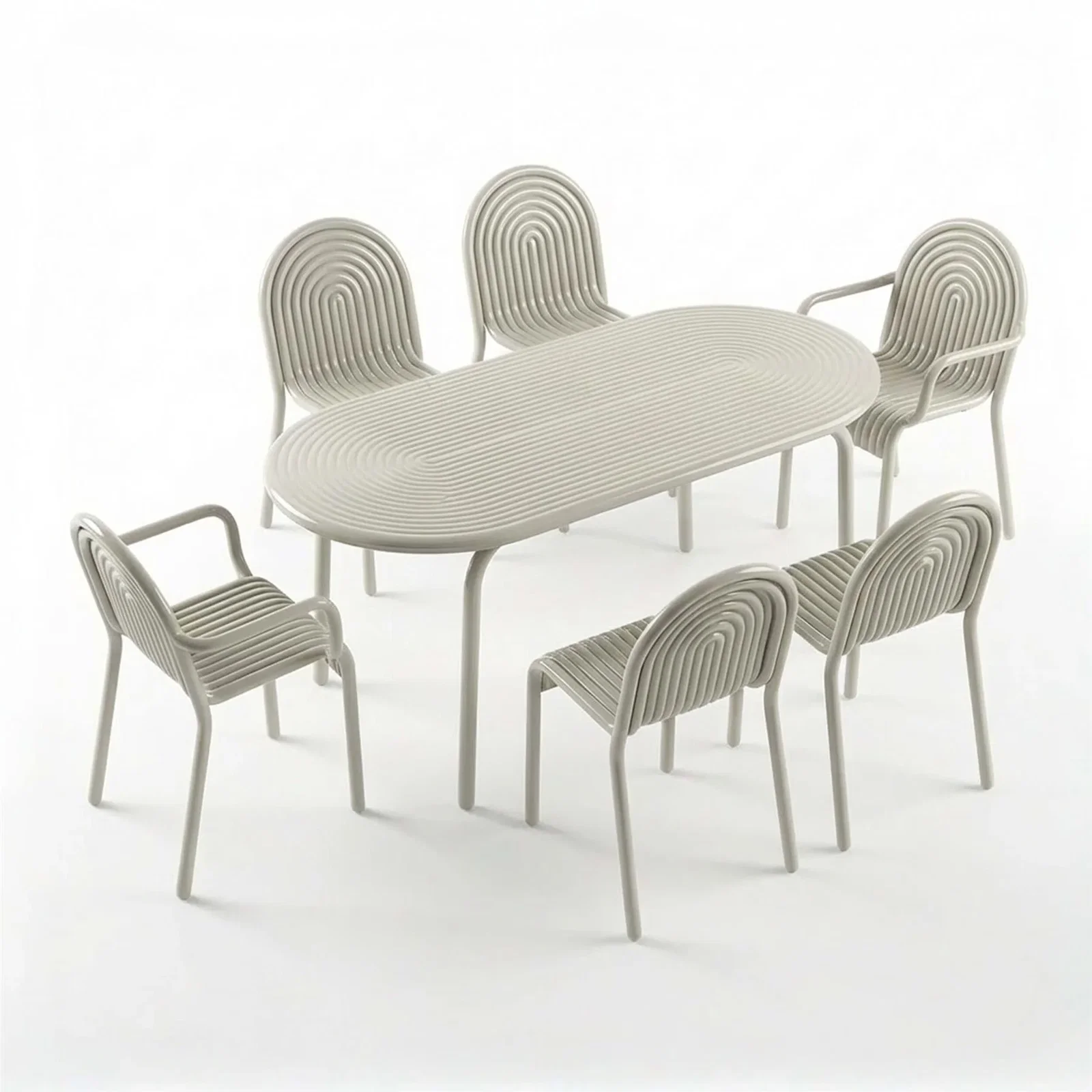 Image of Tom Dixon Groove Dining Bundle Set