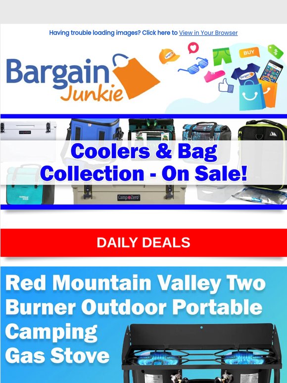 On Sale - Coolers, Miracle Gro Composters, Black+Decker Vacuums, & More!