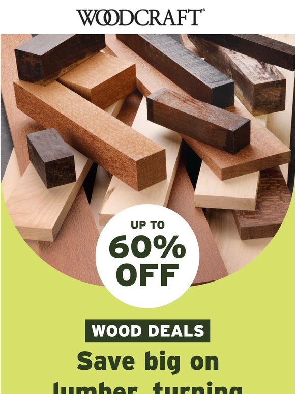 Wood You Just Look At These Deals!