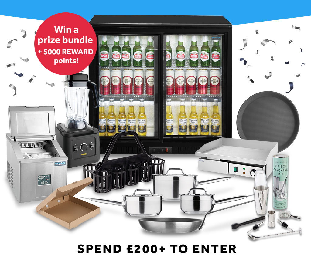 Win £2,500 worth of prizes - plus 5000 Rewards points!
