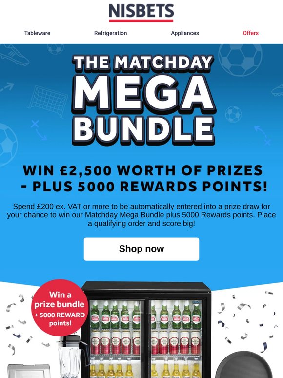 Your chance to win the Matchday Mega Bundle