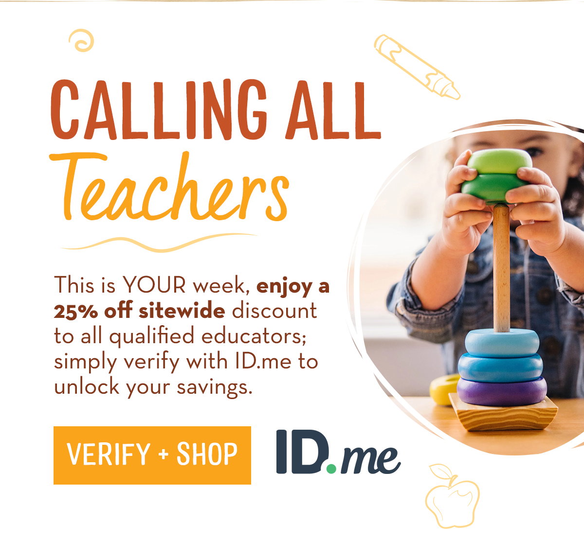 Call All Teachers - Verify + Shop