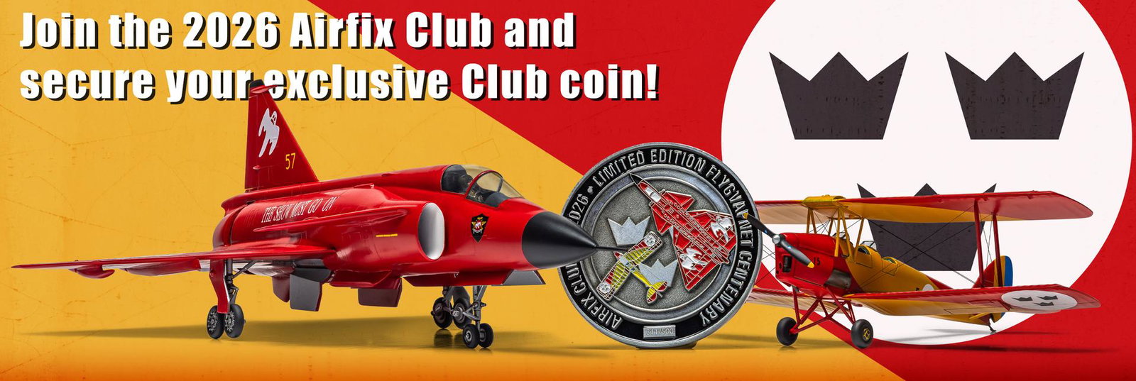 A66017 Airfix Coin – Airfix Club 2026 Limited Edition