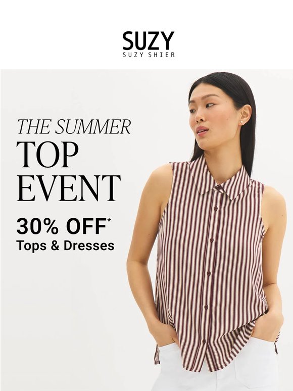 THE SUMMER TOP EVENT IS HERE