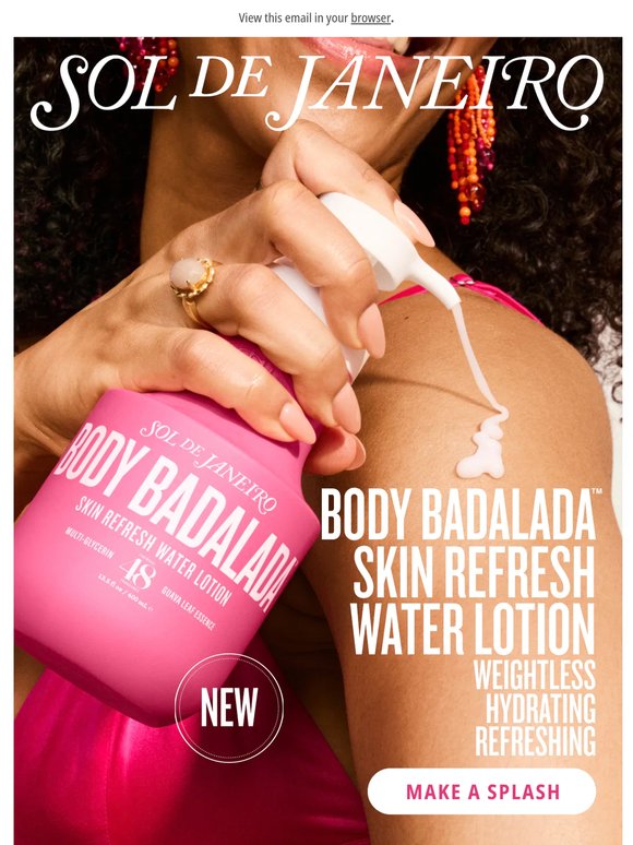 New Body Badalada Skin Refresh Water Lotion 👙 🌊