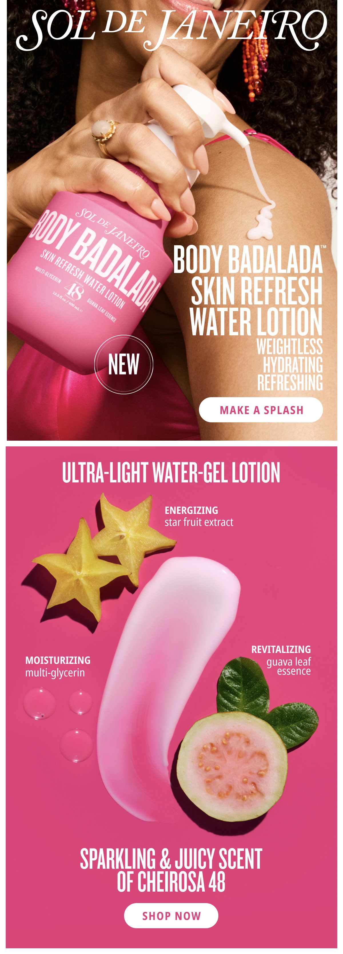 Body Badalda™ Skin Refresh Water Lotion - MAKE A SPLASH