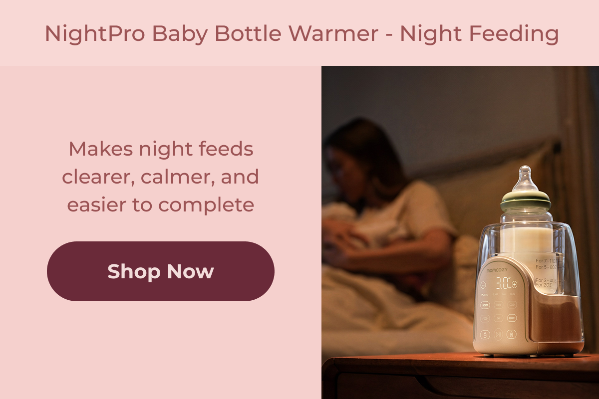 NightPro Baby Bottle Warmer - Night Feeding Makes night feeds clearer, calmer, and easier to complete Shop Now