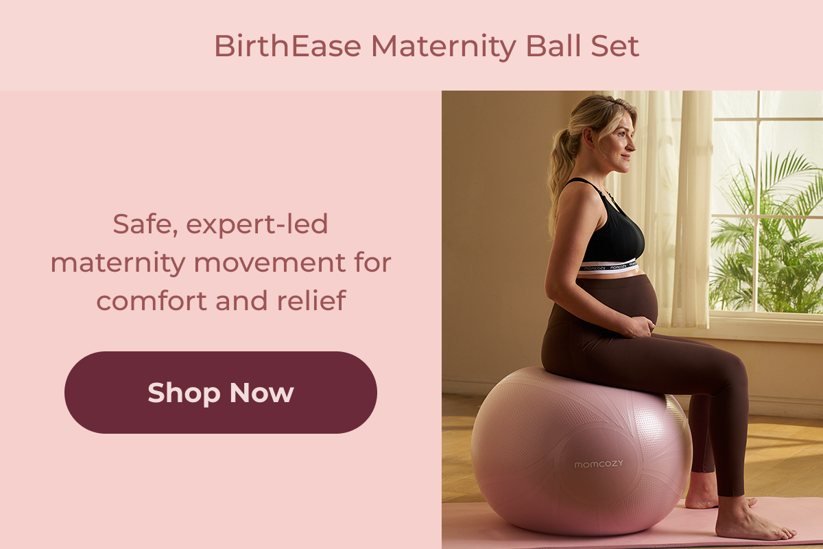 BirthEase Maternity Ball Set Safe, expert-led maternity movement for comfort and relief Shop Now