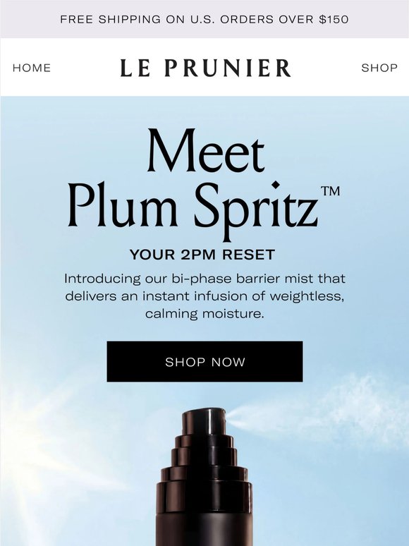 Introducing Plum Spritz™