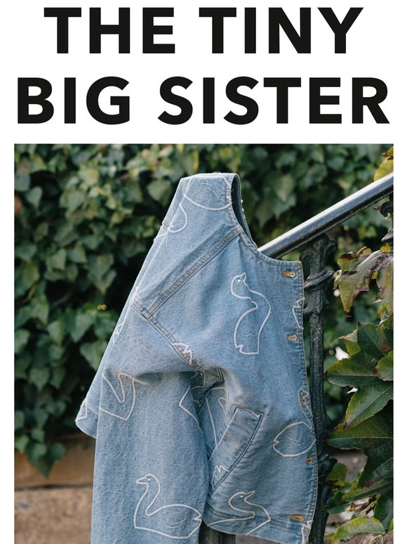 New in | Denim Swans Set