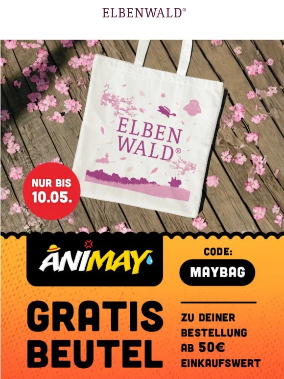 Gratis Beutel zum Start in den AniMay 🌸