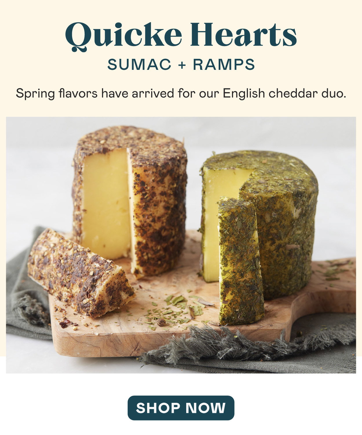 Quicke Hearts Ramp & Sumac Lemon Peppercorn​
