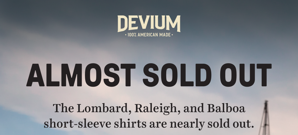 ALMOST SOLD OUT