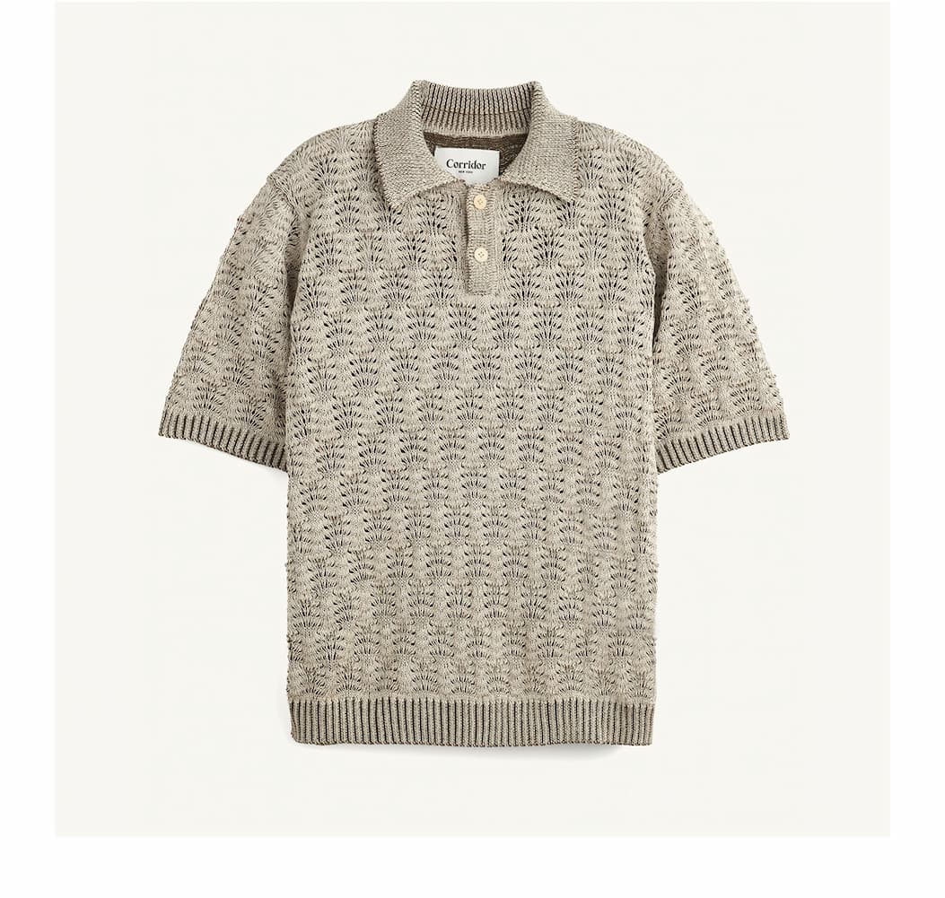 The Cable Lace Polo | [SHOP NOW]