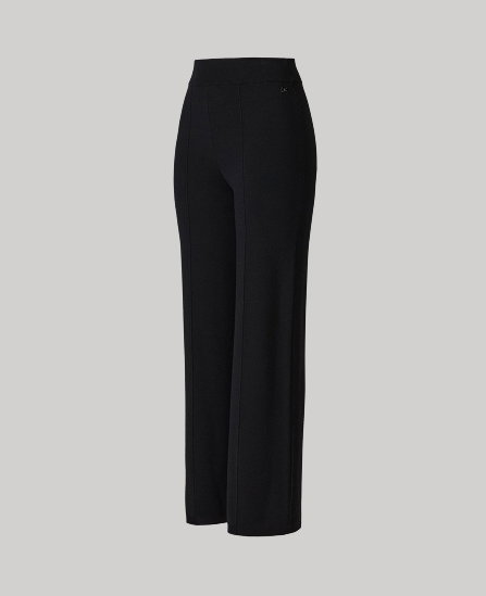 REYNA Wide-Leg Pant in Silk Cotton Knit
