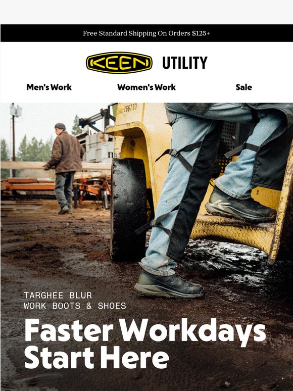 Targhee Blur for Lighter, Faster Workdays
