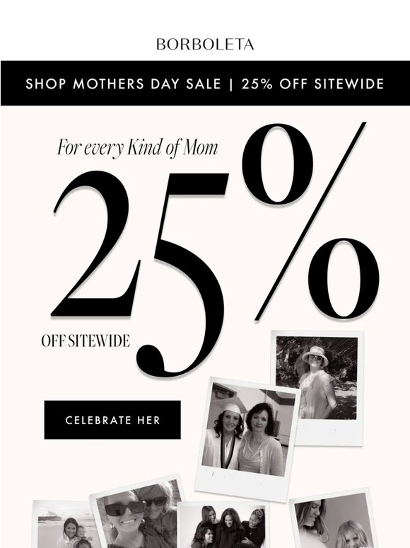 Don’t forget her 💐 25% off ends soon