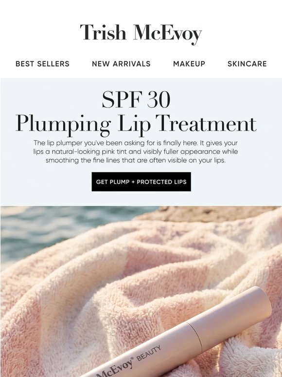 Discover Plump, Protected Lips With SPF 30 Plumping Lip Treatment ☀️