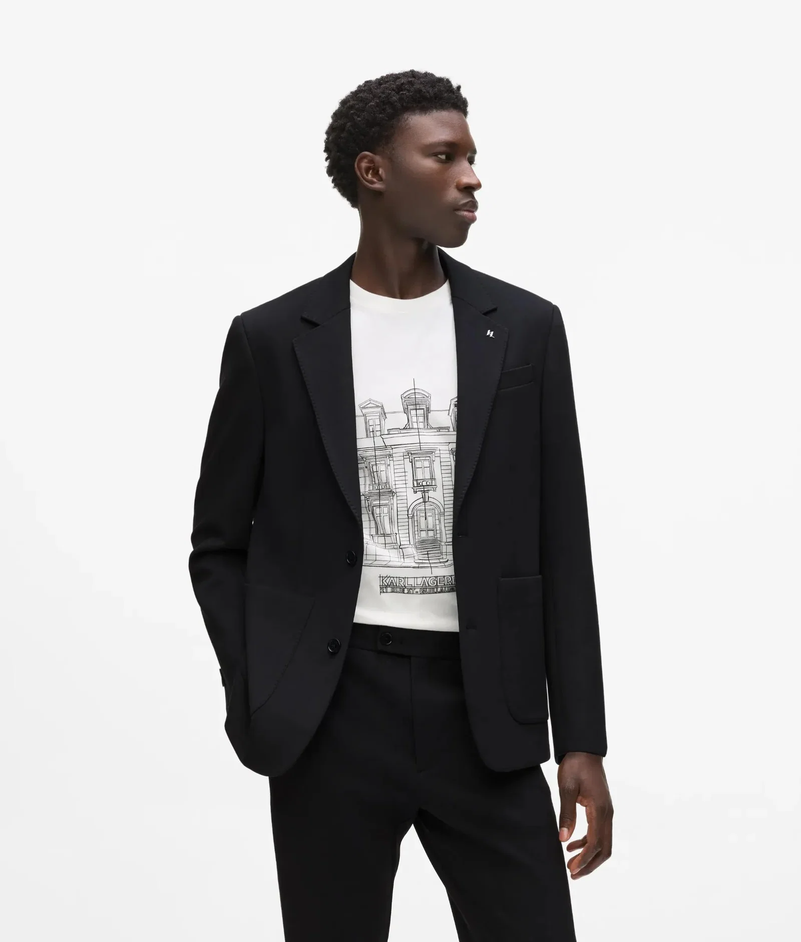 Image of Patch pocket punto blazer