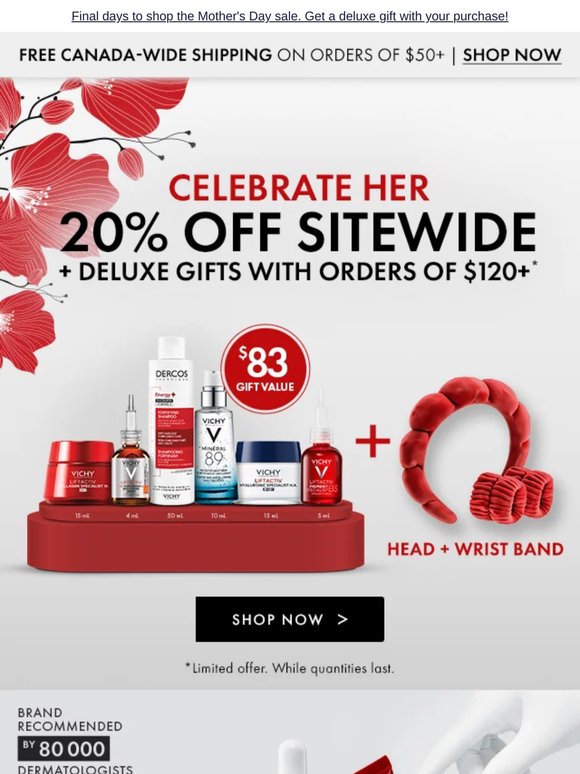 Don't Forget Mom! Save 20% on Her Favorites 💖