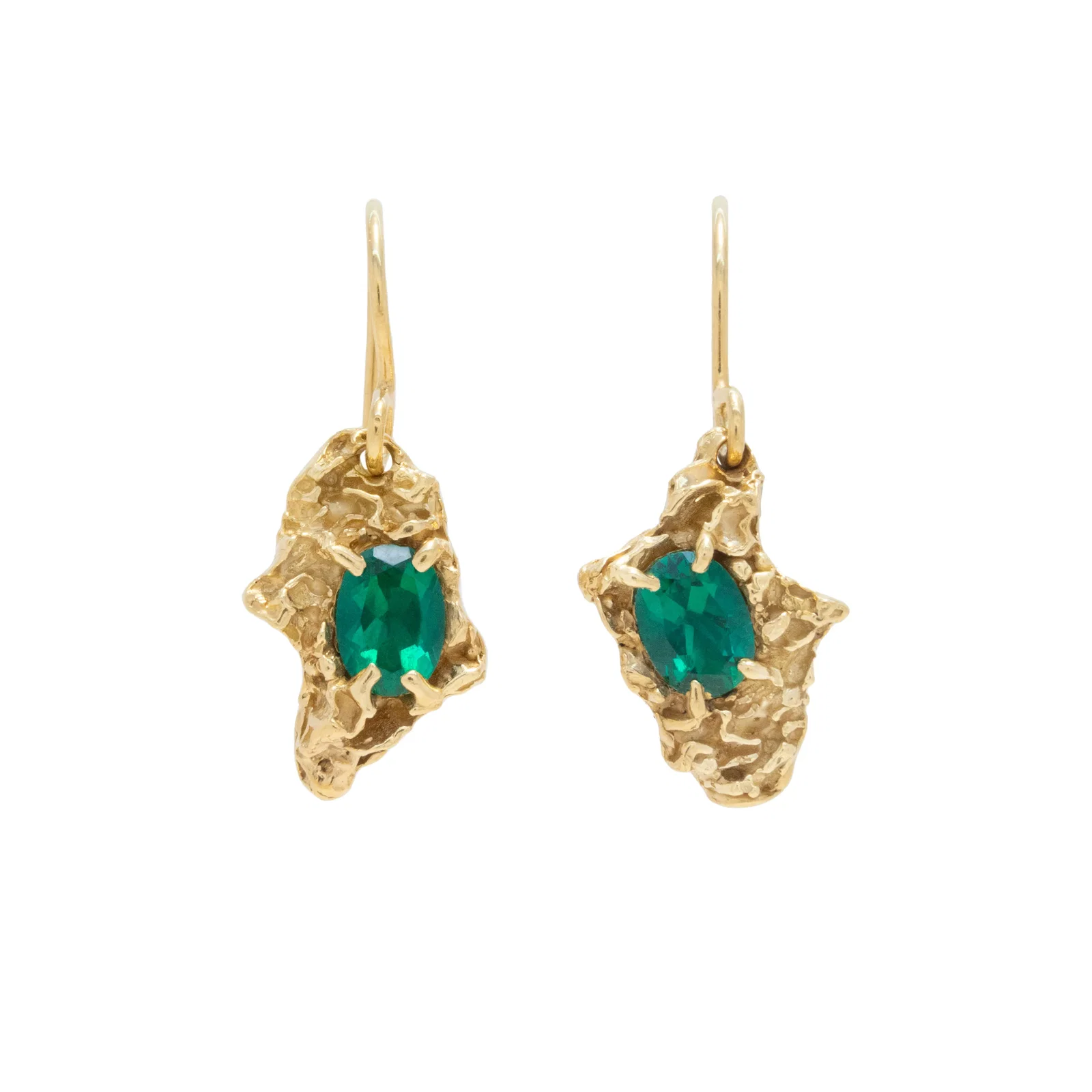 Image of Naoko Emerald Earrings