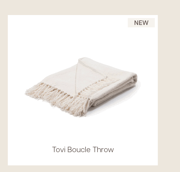 Tovi Boucle Throw