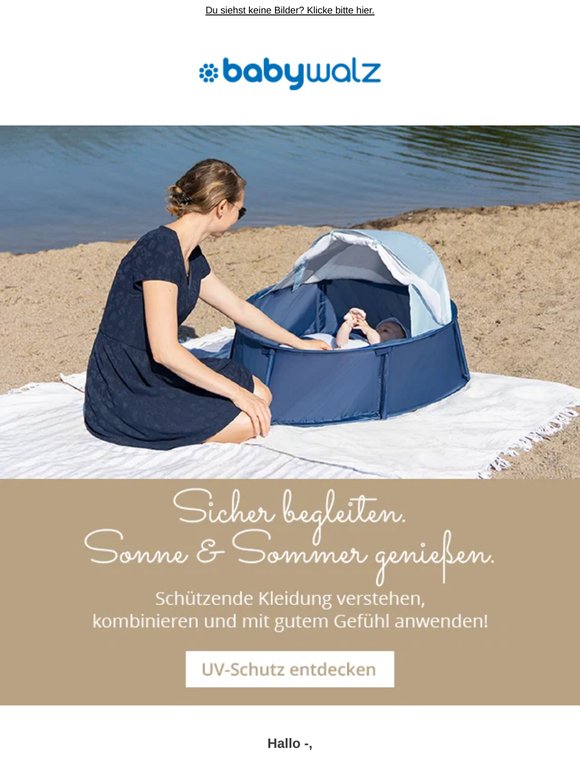 Gut geschützt durch sonnige Tage ☀️