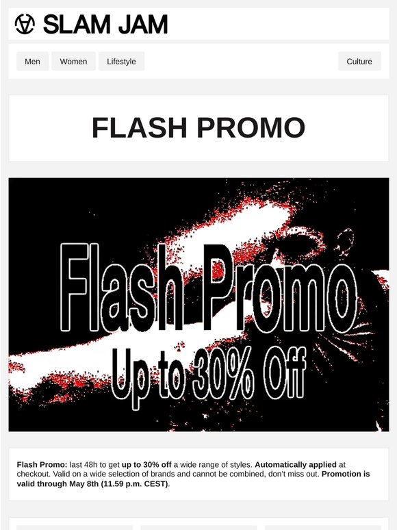 Flash Promo - Last 48h