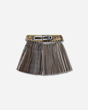 Women's Cotton Mini Carabiner Skirt Multicolor